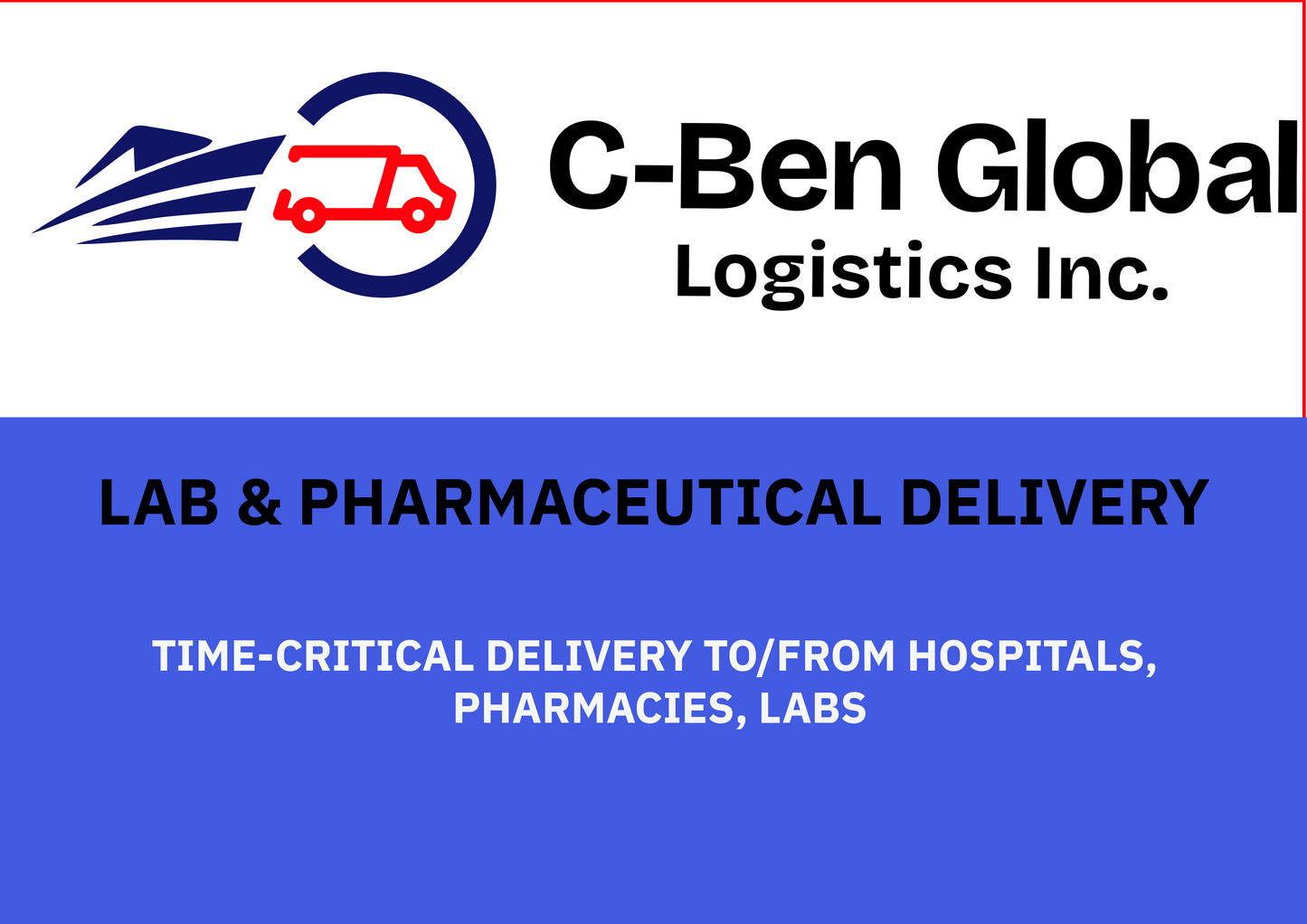 Lab & Pharmaceutical Delivery